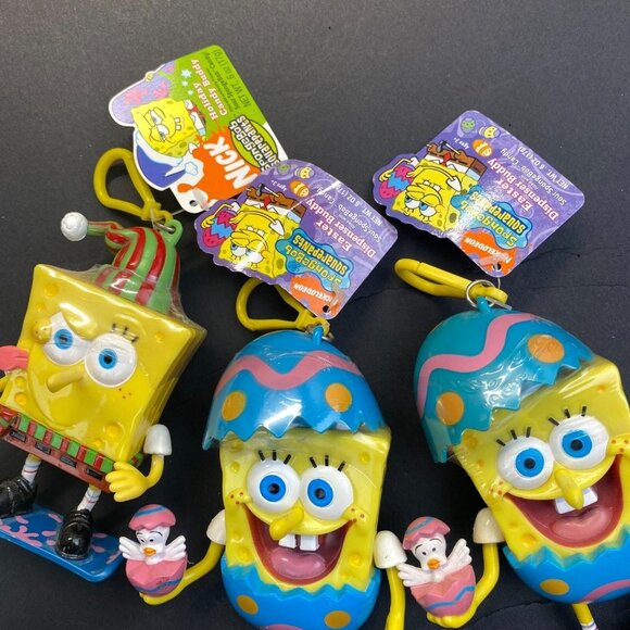 7 Vintage SpongeBob Candy Buddies - Nickelodeon -Movies - Picture 16 of 16